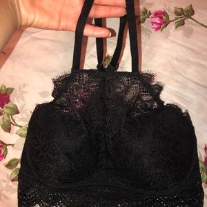 PINK Victoria Secret push up lace bralette